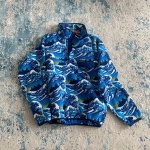 COPY - Rare patagonia wave synchilla fleece pullover